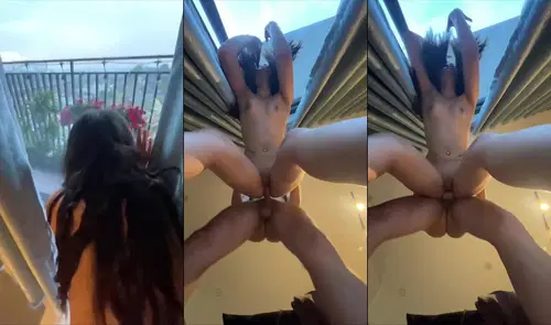 Poster of Kéo em ra ban công chung cư có view đẹp vừa chịch vừa ngắm cảnh